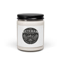 Veteran Status Scented Soy Candle — 9oz 'Earned, Not Given' Patriotic Gift