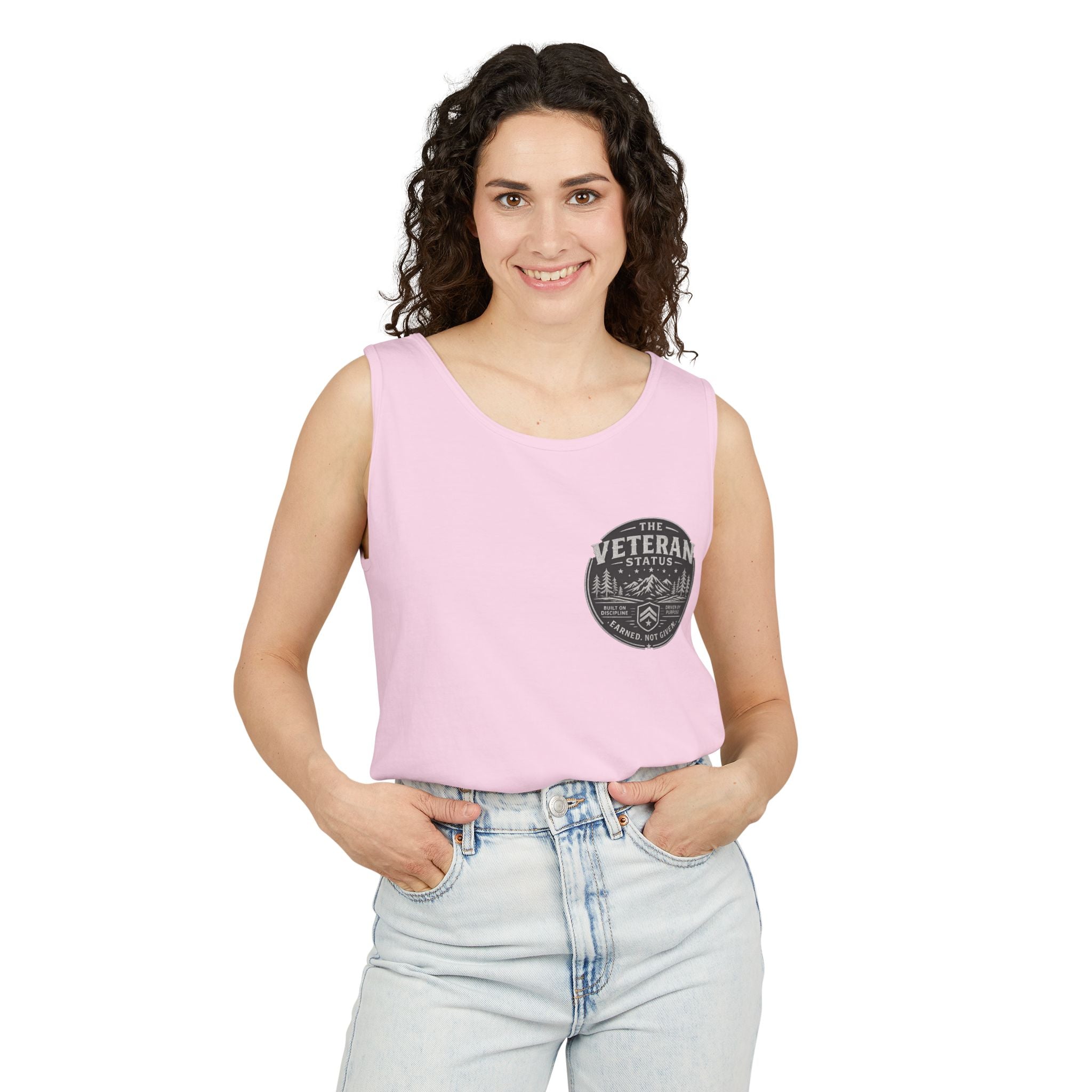 Veteran Definition Tank Top — Patriotic Military Tribute Tank