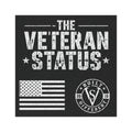 Veteran Status Car Magnet — 'The Veteran Status' Patriotic Military Magnetic Decal