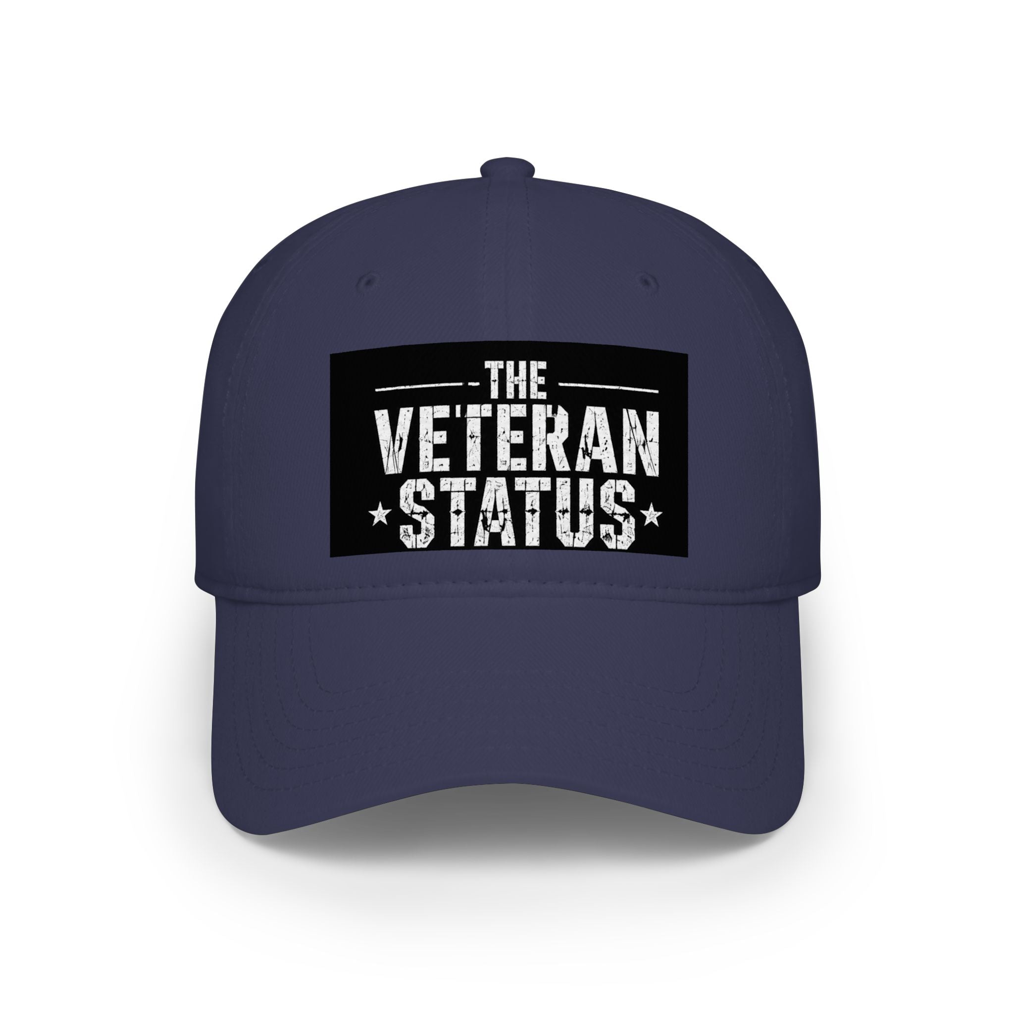 The Veteran Status Baseball Cap — Distressed Military Veteran Hat