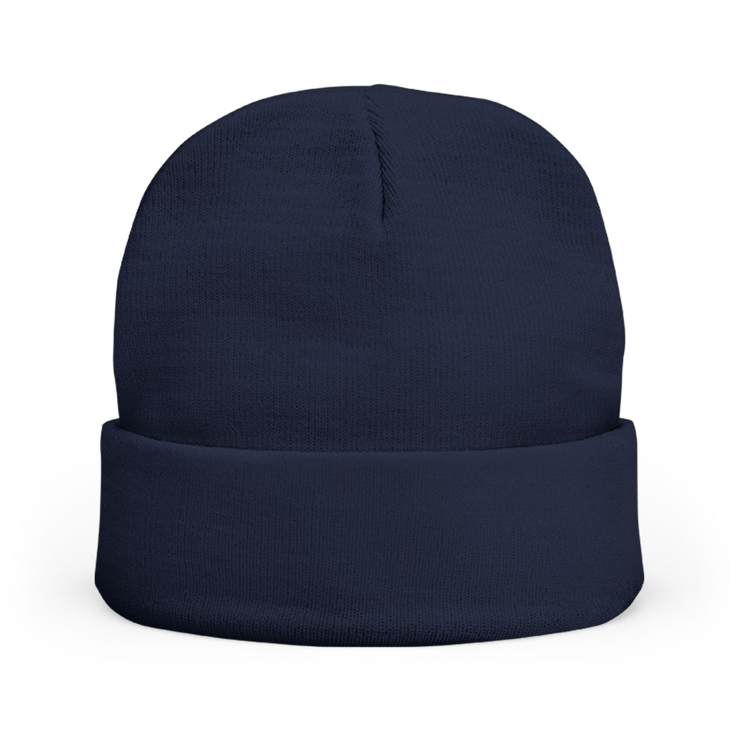 Embroidered Veteran Badge Knit Beanie