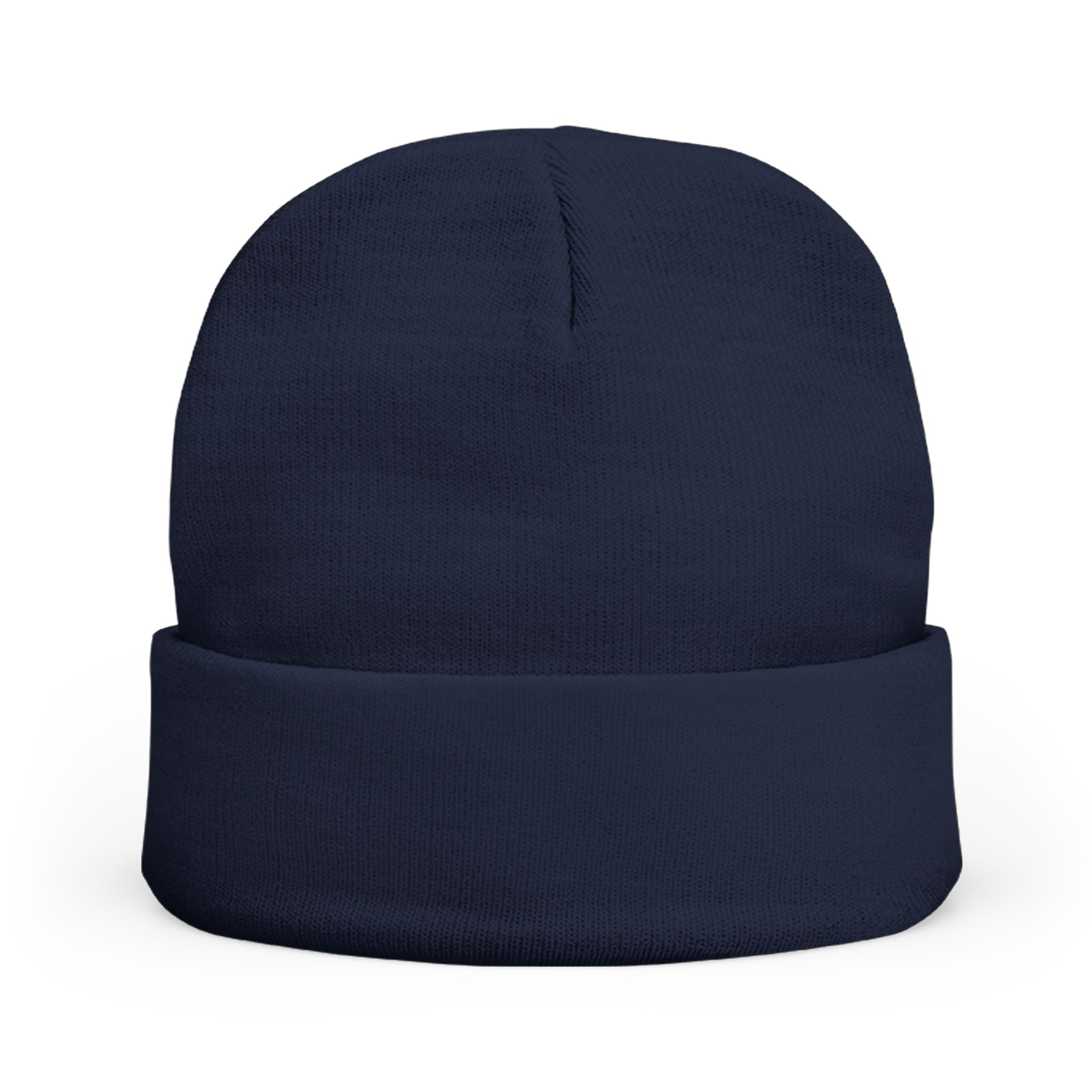 Embroidered Veteran Badge Knit Beanie