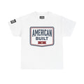 American Built T‑Shirt — Patriotic Vintage Shield Tee
