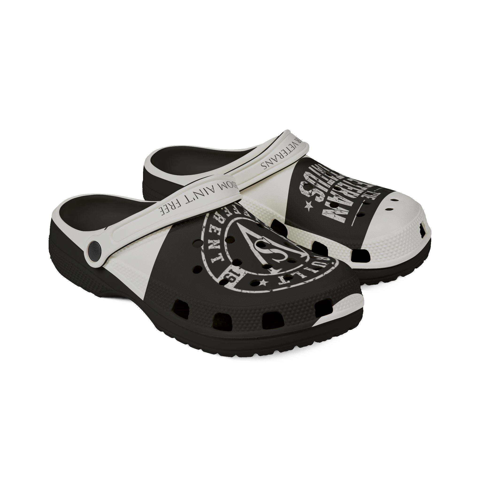 Veteran Status EVA Foam Clogs — Respect Our Veterans Slip-On Shoes