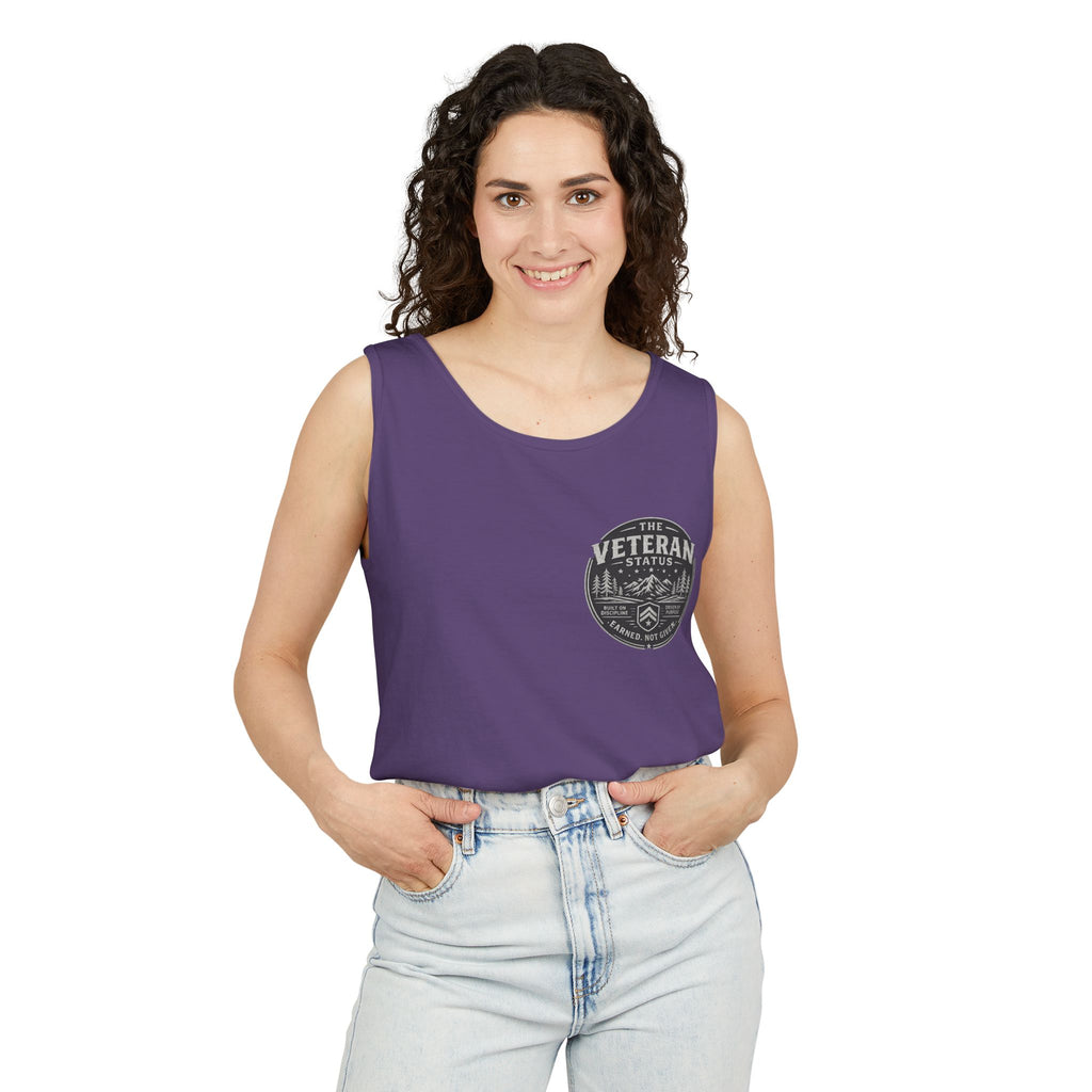 Veteran Definition Tank Top — Patriotic Military Tribute Tank