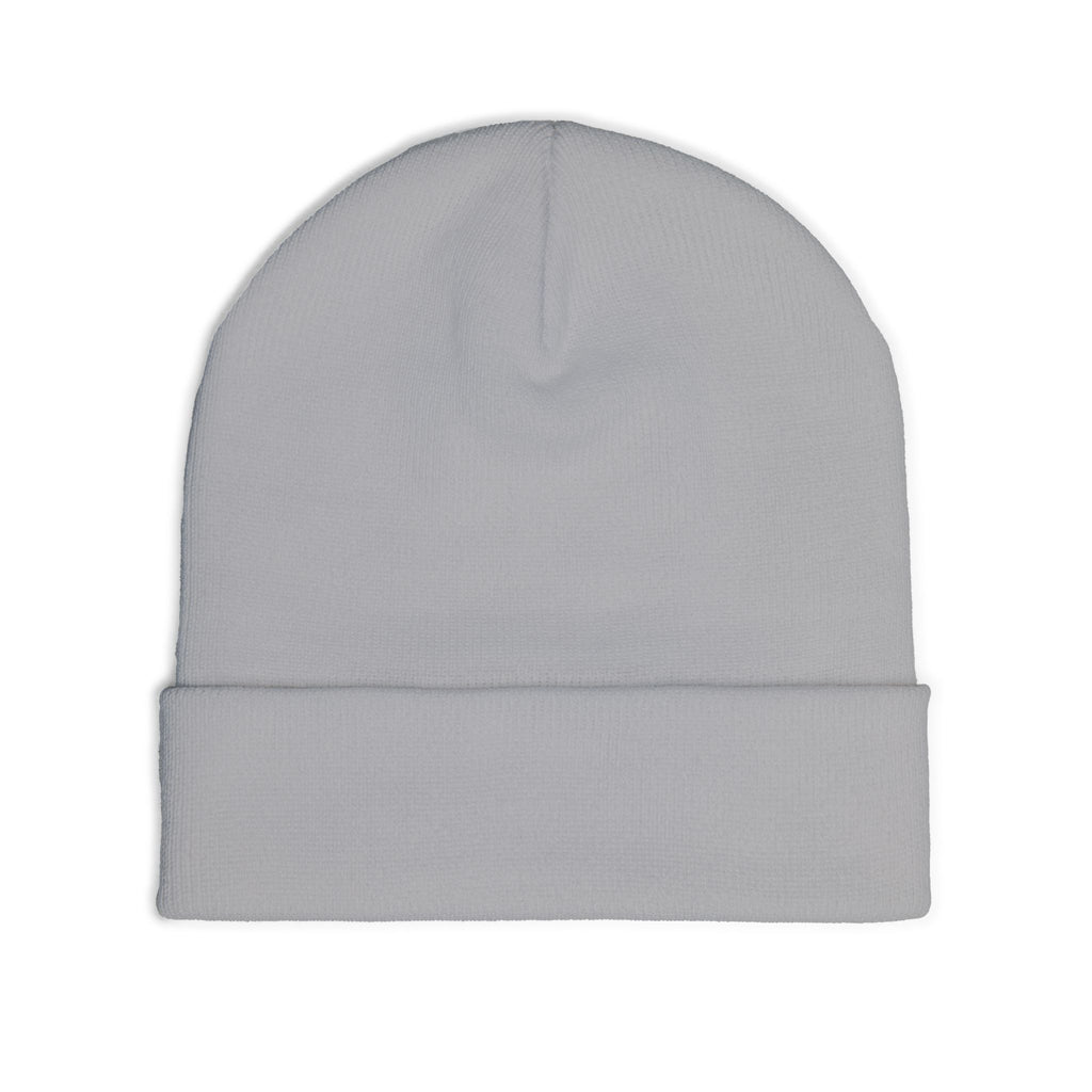 Embroidered Veteran Badge Knit Beanie