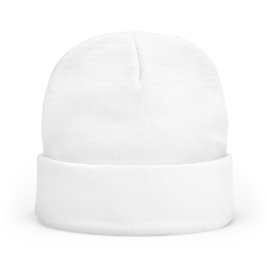 Embroidered Veteran Badge Knit Beanie
