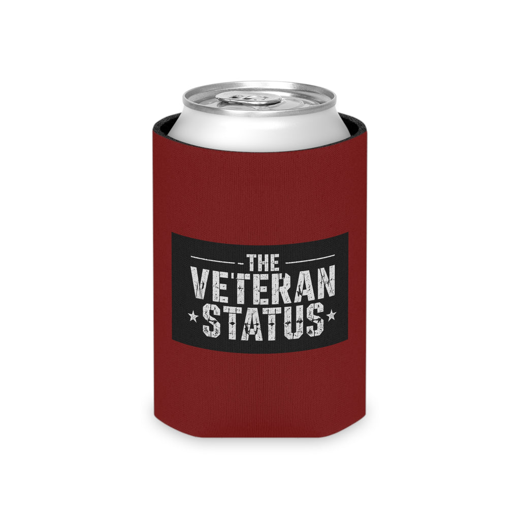 Veteran Status Can Cooler – American Flag Beer Koozie