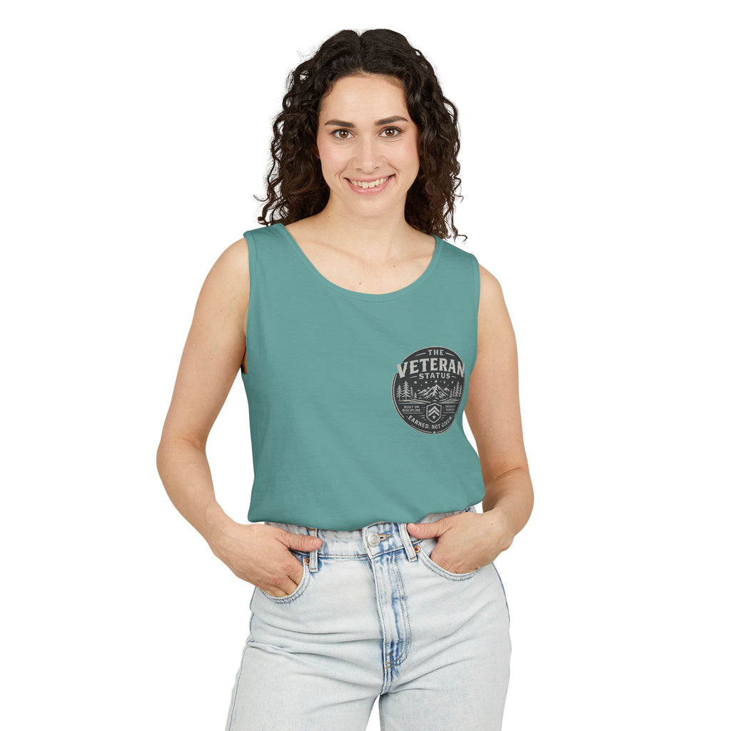 Veteran Definition Tank Top — Patriotic Military Tribute Tank