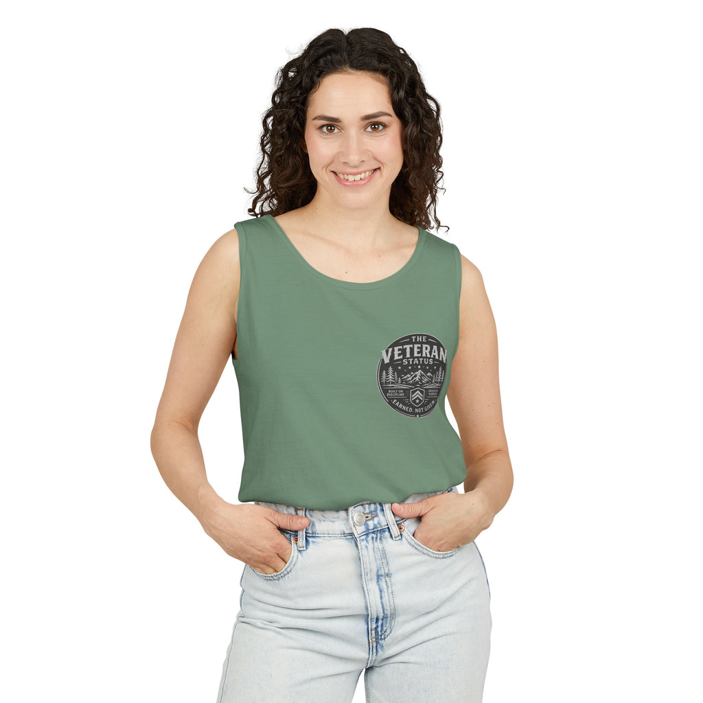 Veteran Definition Tank Top — Patriotic Military Tribute Tank