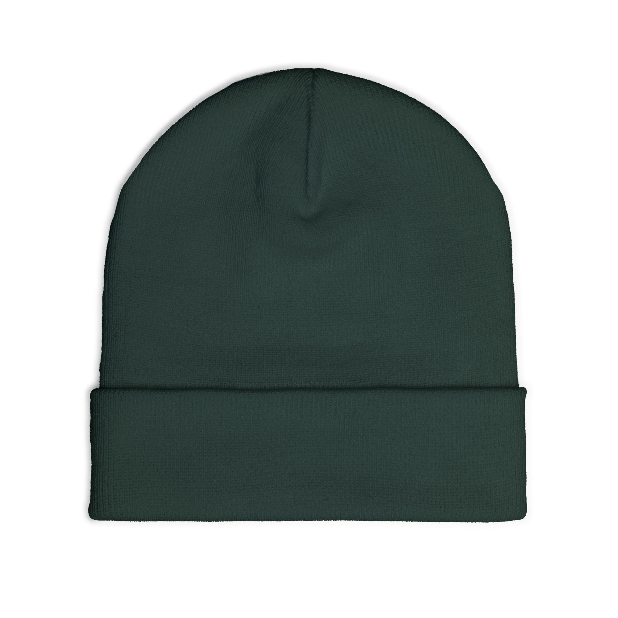 Embroidered Veteran Badge Knit Beanie