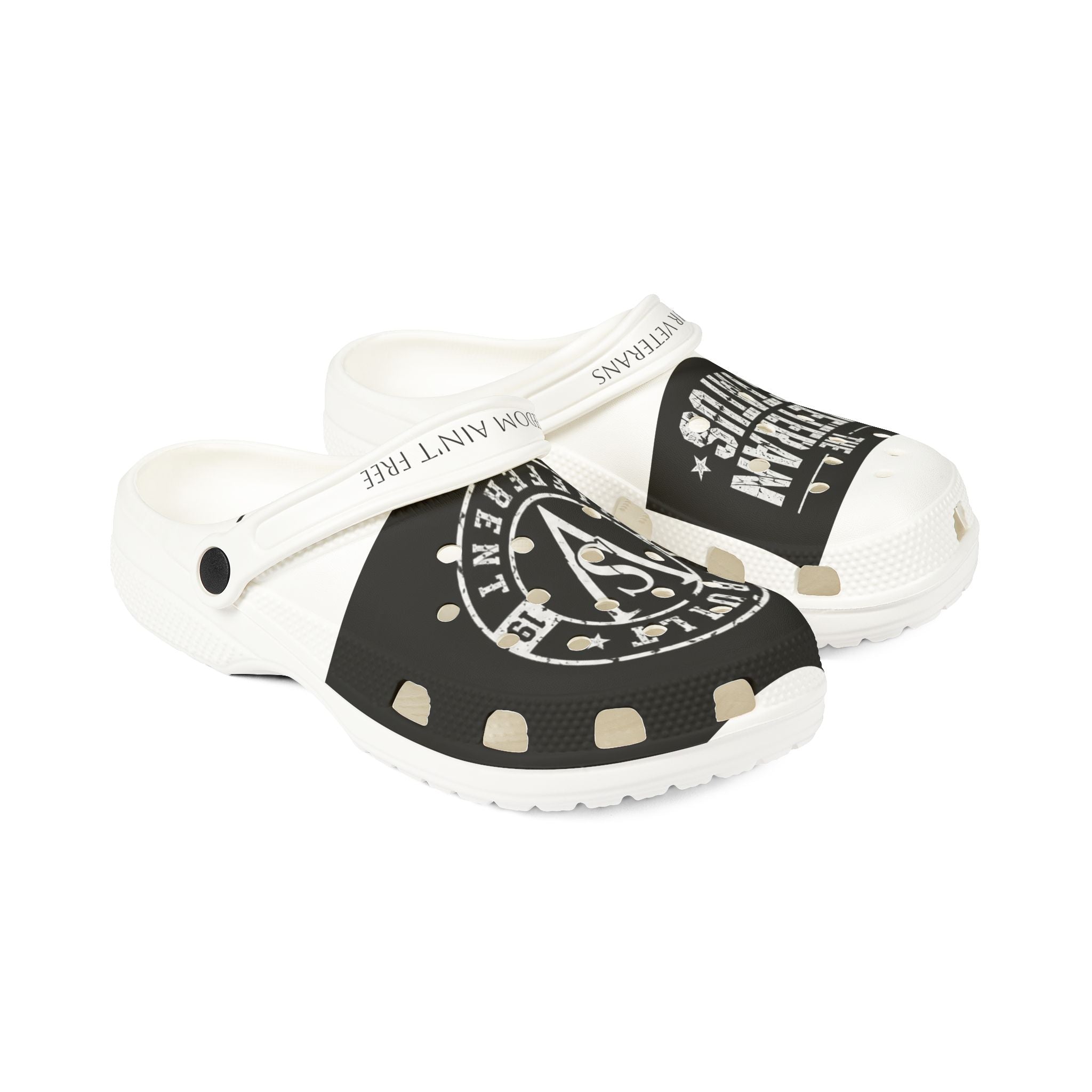 Veteran Status EVA Foam Clogs — Respect Our Veterans Slip-On Shoes