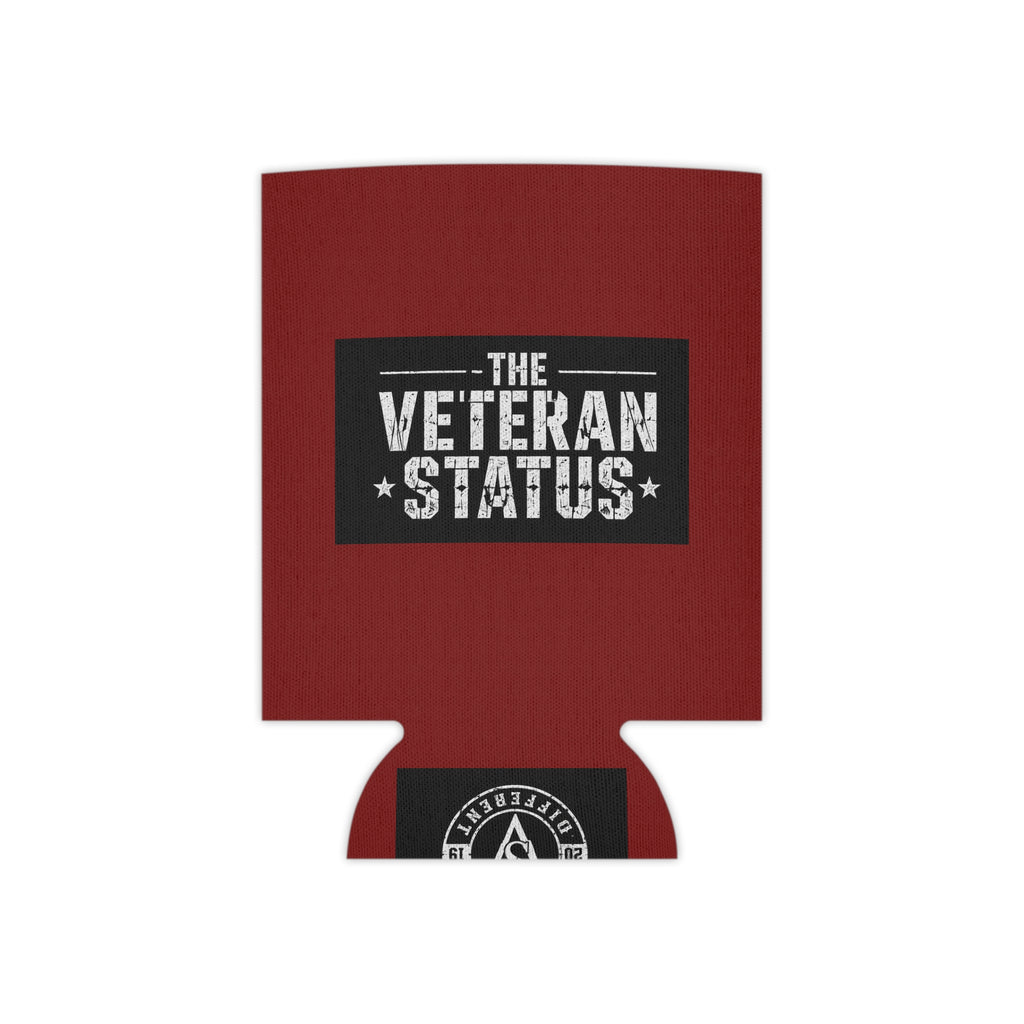 Veteran Status Can Cooler – American Flag Beer Koozie