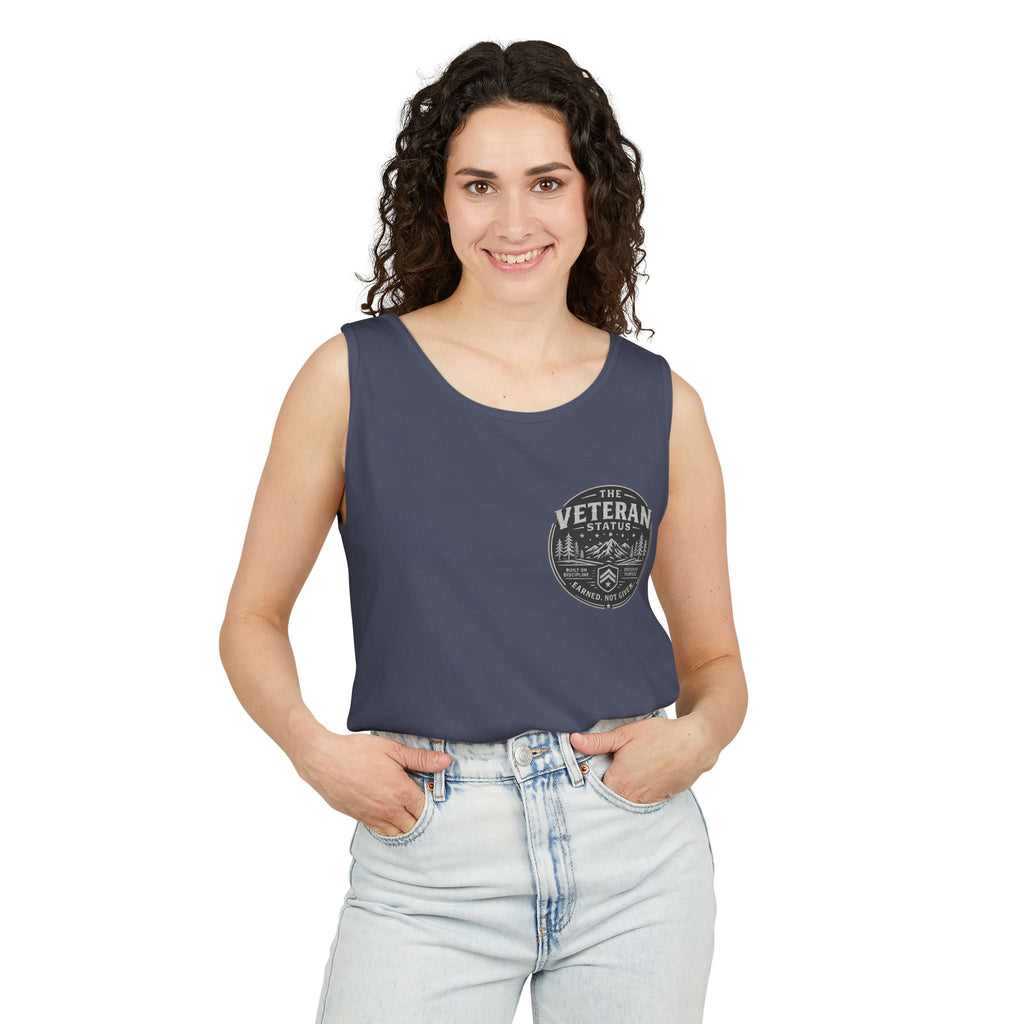 Veteran Definition Tank Top — Patriotic Military Tribute Tank
