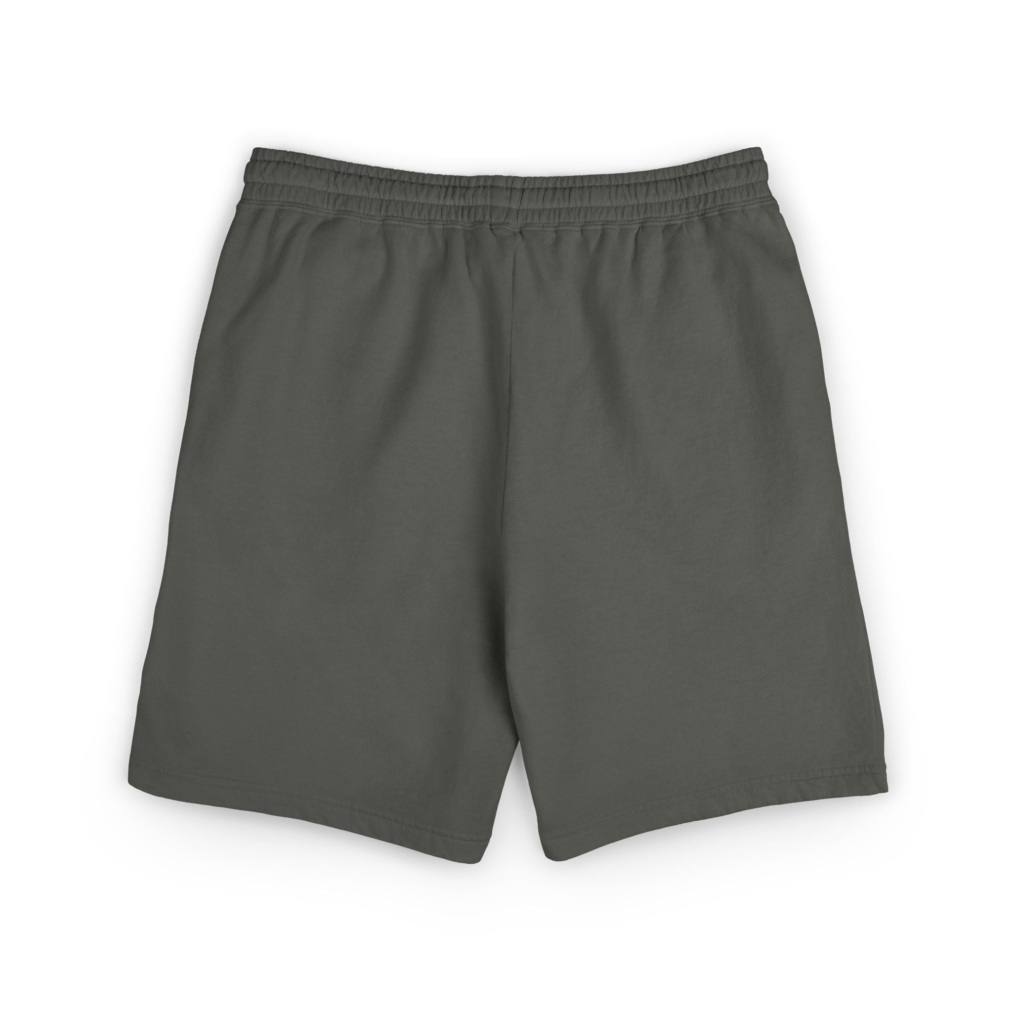 Veteran Status Patch Sweat Shorts — Garment-Dyed Fleece Athletic Shorts