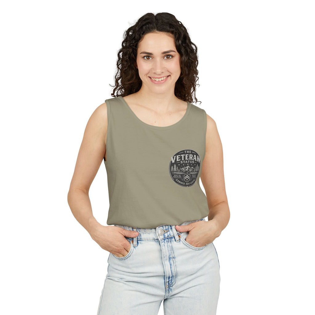 Veteran Definition Tank Top — Patriotic Military Tribute Tank