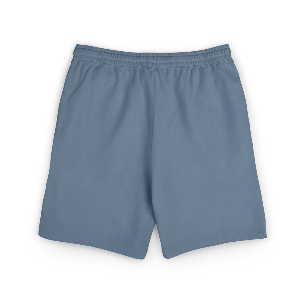 Veteran Status Patch Sweat Shorts — Garment-Dyed Fleece Athletic Shorts