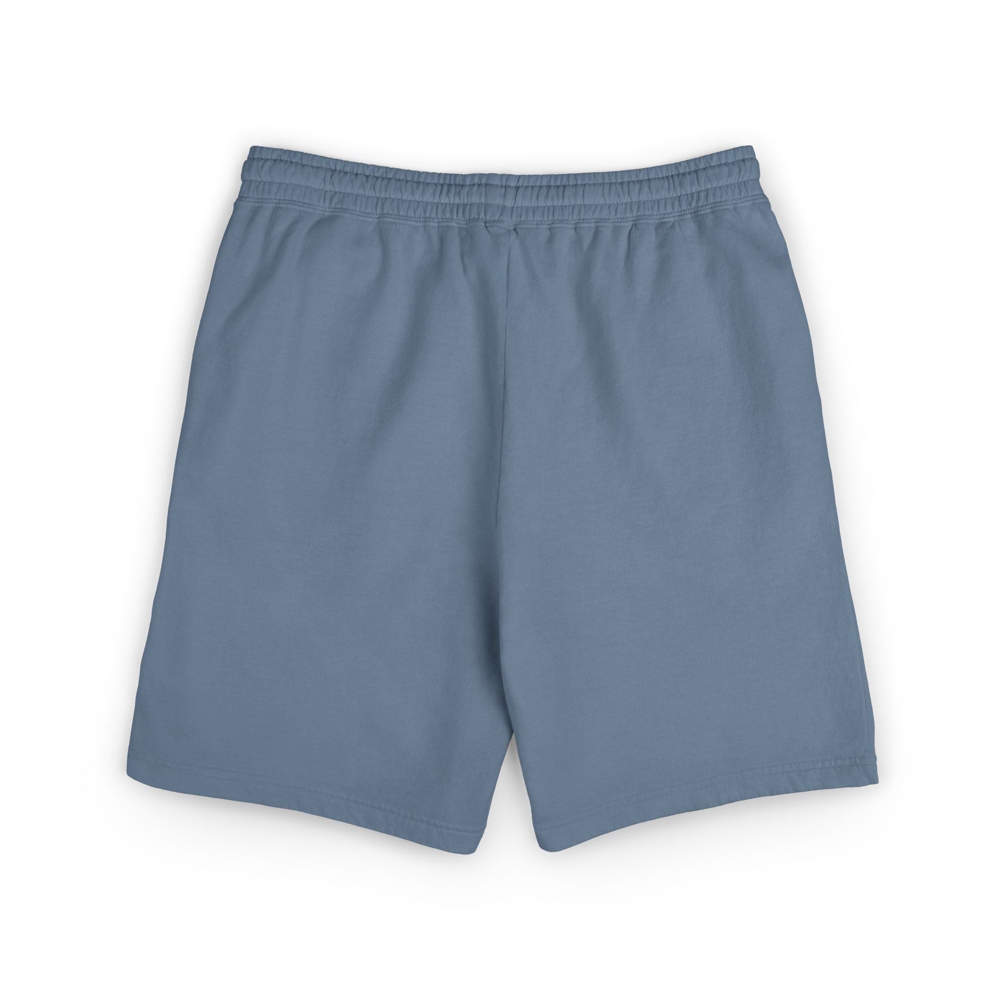 Veteran Status Patch Sweat Shorts — Garment-Dyed Fleece Athletic Shorts