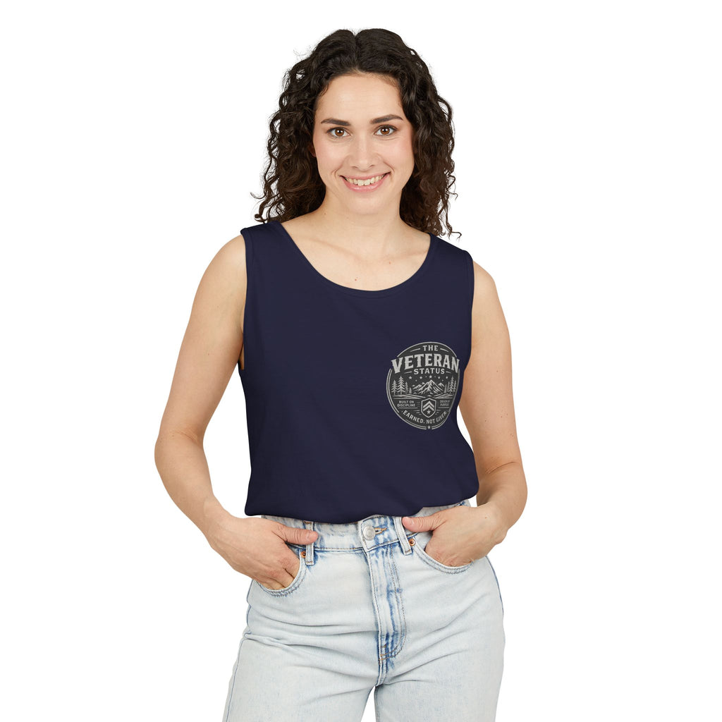 Veteran Definition Tank Top — Patriotic Military Tribute Tank